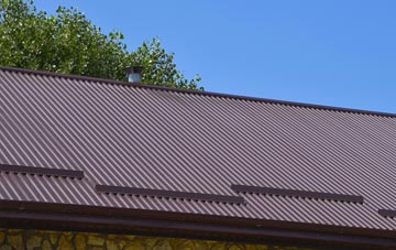 typical Wood Seats corrugated roof uses
